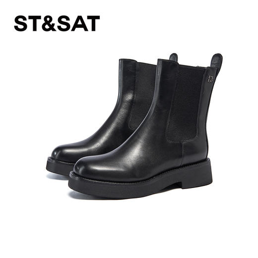 【绒里可选】星期六经典百搭气质保暖切尔西SSC4116497/SSC4118497 商品图6