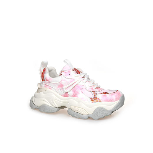 豪麟名鞋奥莱迪嘉女鞋时尚老爹鞋牛皮革DJJGA42WX017橙色  原价1960元 商品图0