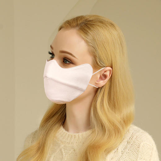 「买1送1！19.9到手两只」保暖口罩女高颜值护眼角可水洗防晒防风防寒面罩秋冬季立体配饰 商品图2