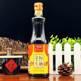 加加金标生抽 500ml/瓶