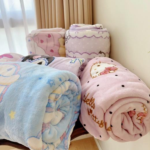 49元秒【可铺可盖的沙发毯】三丽欧多功能双面牛奶绒毛毯 四季小盖毯 加厚锁温 宝宝毯空调毯 商品图4