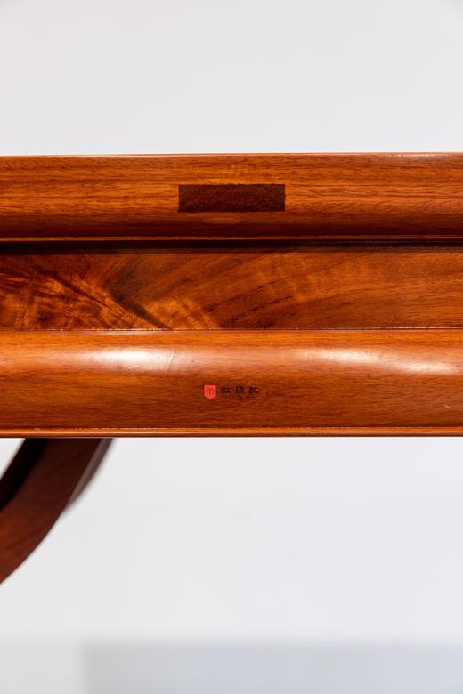 红桥红  家具严选  缅甸花梨（大果紫檀）【恭王府 霸王枨小条桌】 商品图2