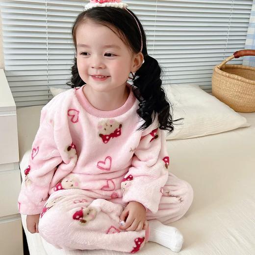 【39.9购】儿童法兰绒保暖睡衣丨加绒加厚可爱卡通居家服 软糯不束缚 商品图4