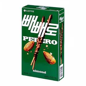 乐天 派派乐扁桃仁巧克力味饼干棒 32g/盒