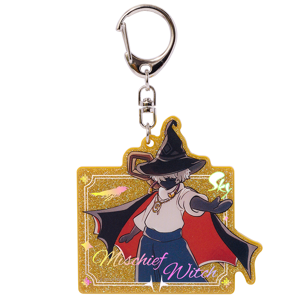 角色亚克力钥匙扣 - 魔法巫师