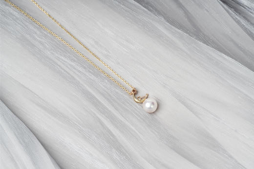 「月桂」Akoya珍珠14k项链 商品图0