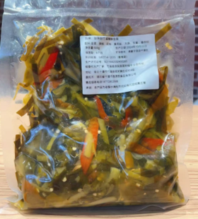 胡胖厨竹溪腌酸韭菜500g/袋装