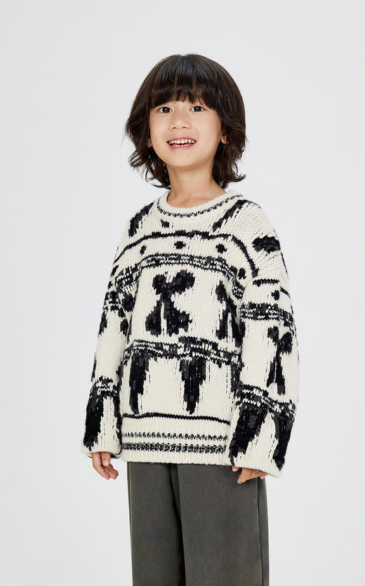 jnby  24年冬款  长袖套头毛衫  1OA313360 商品图5