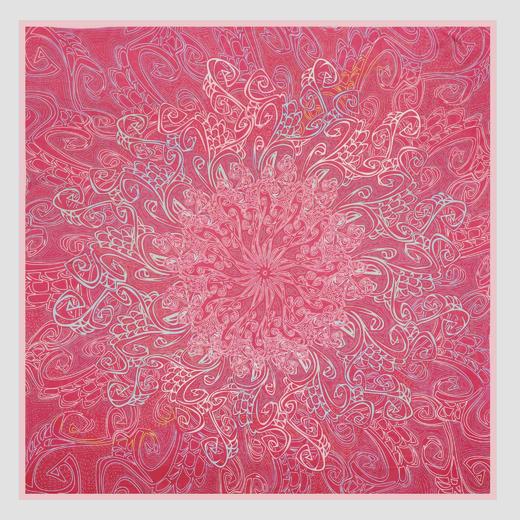 雪纺印花大方巾 KSS1501009 商品图4