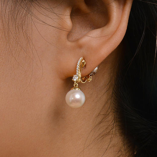 Manreya玛芮雅“星海之约”银镀金爱迪生耳夹无耳洞耳饰 商品图2