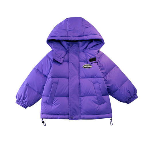 【秋冬上新！防护御寒】冬季新款儿童羽绒服，短款宝宝外套韩版棉衣，可爱保暖中小童加厚秋冬外套 男女童宝宝冬装-QQ 商品图4