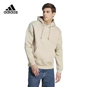 5折【自营】adidas/阿迪达斯  阿迪达斯卫衣男子2024冬新款宽松保暖连帽运动套头衫 IJ6887