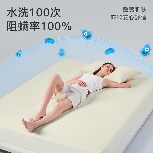 舒飘儿两用防水阻螨床笠床护垫 （纯棉版/凉感版可选）【佳人严选】 商品图1