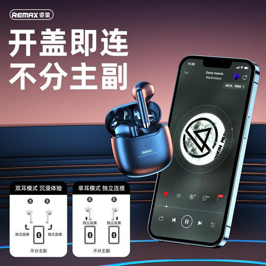 REMAX真无线蓝牙耳机TWS-19 商品图1