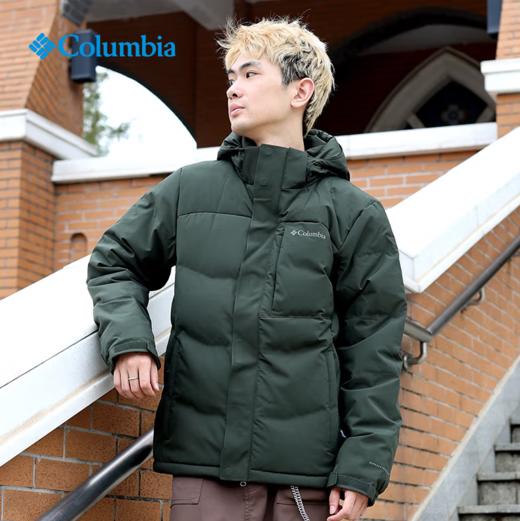 哥伦比亚男式净色羽绒外套XE2522 商品图2
