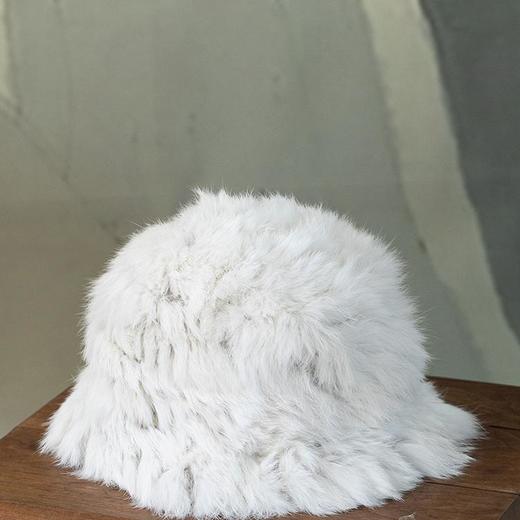 【*回归】牧衣游原创兔毛百搭渔夫帽子 浅雪【不支持会员折】 商品图1