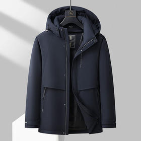 【特大码】【可拆卸内胆】【新款DBW】大依优型大码羽绒服三合一外套休闲胖子大码男休闲宽松加肥加大上衣