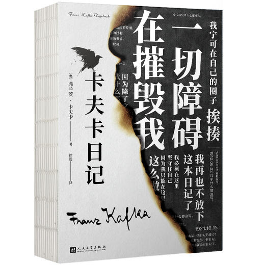 卡夫卡日记 收录1910-1923年间的日记  现代荒诞的起源 魔幻写实背后的真实独白 人民文学出版社 商品图1