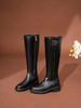 豪麟名鞋BALDININI女鞋长靴牛皮革D5B028N黑色 商品缩略图2