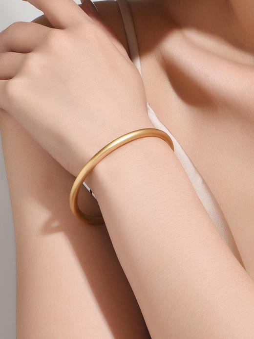 微金工艺古法饰品 手镯 商品图2