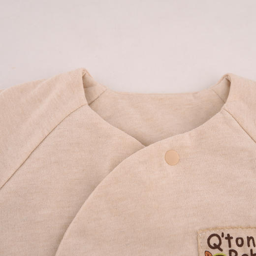 棉果果冬季新品专柜同款彩棉夹棉半背衣M401110899601 商品图3