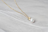 「镜像 」珍珠14k白金黄金项链 商品缩略图1