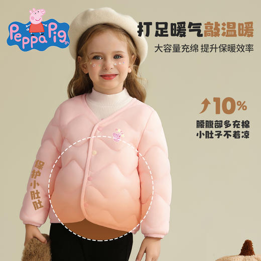 【清仓捡漏】【夹棉保暖】【90-140】【小猪佩奇童】男女童冬款保暖夹棉内胆 商品图4