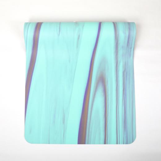 色彩艺术加厚防滑耐磨撞色磨砂橡胶瑜伽垫 商品图4