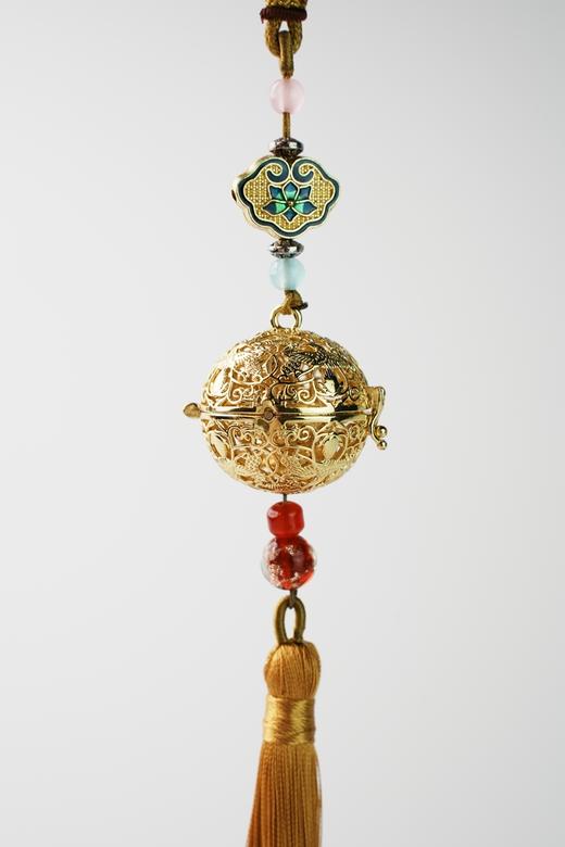 贵妃葡萄花鸟纹银香囊礼盒【G】 商品图2