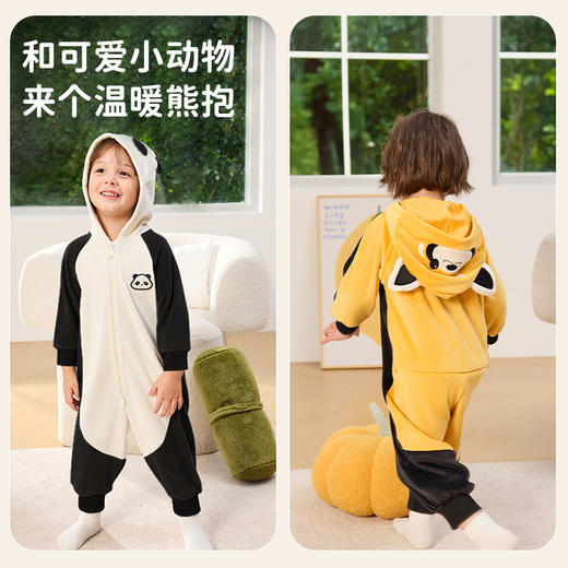 【双11抢先购】i-baby抗静电高弹海岛绒造型连体衣 商品图1