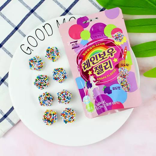 46gSEOJU牌葡萄味彩虹色软糖 多种口感 一次满足 商品图2