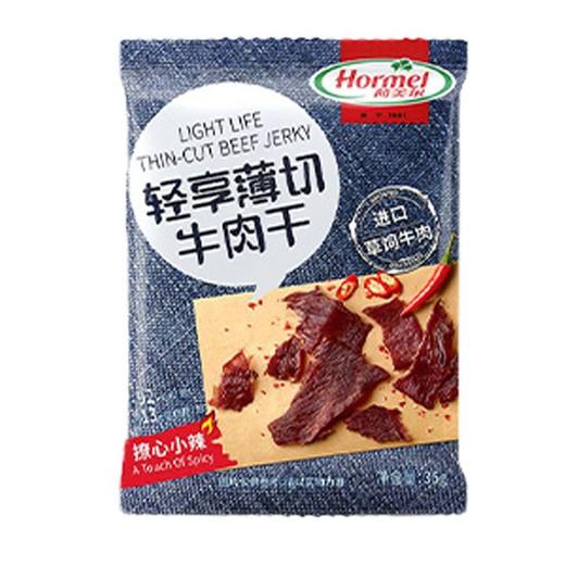 荷美尔 轻享薄切牛肉干撩心小辣 35g/袋 商品图1