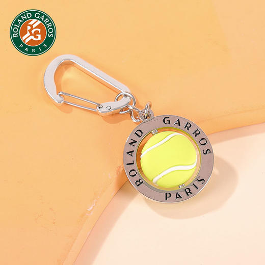 罗兰加洛斯法网官方3D旋转网球周边纪念挂饰钥匙扣情侣书包挂件 商品图4