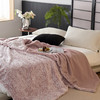 自然醒兔毛大马士革曼塔玫瑰系列盖毯毛毯欧式肌理感立体刷花兔毛绒毛毯秋冬加厚午睡毯高端沙发毯盖毯MT 商品缩略图2