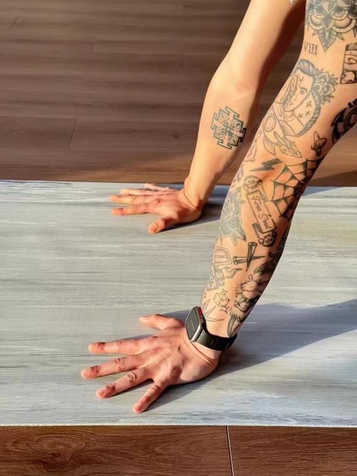 瑜伽说色彩艺术纯橡胶瑜伽垫双面防滑 商品图12