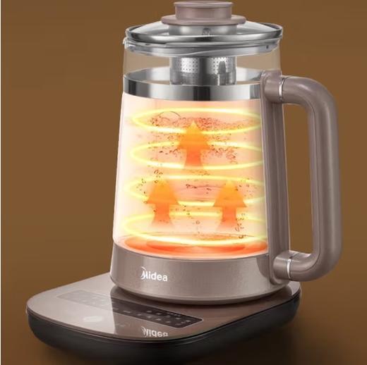 美的（510182）（Midea）养生壶 1.7升 煮茶器 316L母婴级材质电水壶 1200W大功率烧水壶 炖煮壶 MK-GE1711（ZMD安心系列） 商品图4