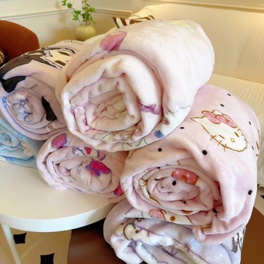 49元秒【可铺可盖的沙发毯】三丽欧多功能双面牛奶绒毛毯 四季小盖毯 加厚锁温 宝宝毯空调毯 商品图1