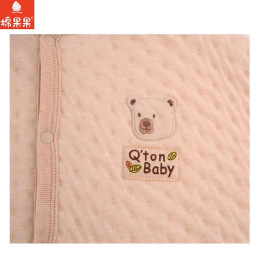 棉果果冬季新品专柜同款彩棉加厚保暖（3岁内可用）实用空气层斗篷外套M401120600052 商品图3