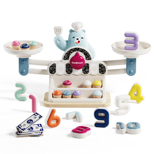 特宝儿小熊天平数字游戏情景学习财商启蒙 商品图7