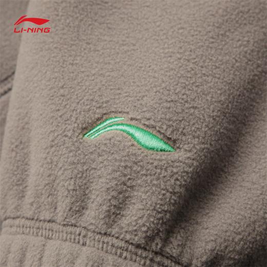 【L断码】李宁健身系列女子加绒保暖宽松套头连帽卫衣AWDU554【库存有限，如无货将做退款，介意慎拍！】 商品图7