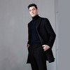 IWY/冬季物业工作服羊毛大衣女商场酒店行政前台接待黑色ND9019-1+HD9019 商品缩略图3
