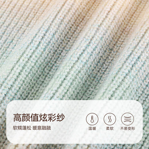 女童圆领针织衫冬季新款安奈儿童装EG444596 商品图3