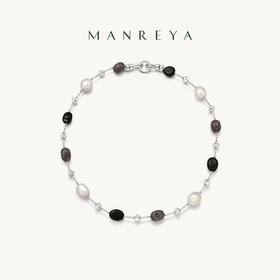 Manreya玛芮雅“银河浪漫”黑玛瑙珍珠项链