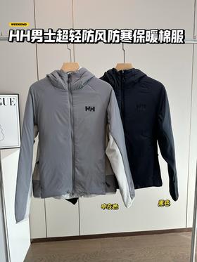 点此购买 海丽汉森冬季连帽男士轻薄款棉服棉衣 bk 300840