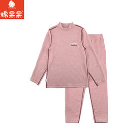 棉果果专柜同款冬季新品女童蚕丝套头套装M421302424823