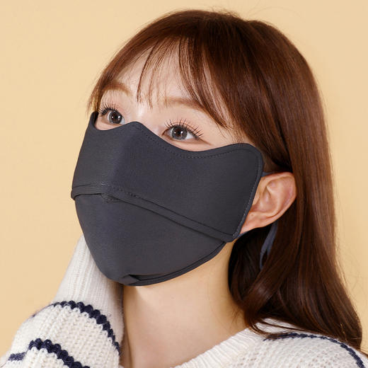 DKZ011-「高颜值保暖」保暖口罩秋冬季防寒防风骑电动车加厚防晒面罩女配饰-RJ103 商品图2