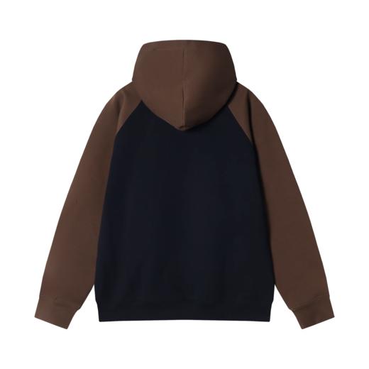 WY503秋冬季新款时尚个性撞色连帽套头卫衣休闲运动宽松百搭上衣 商品图5