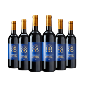 首彩 88经典赤霞珠红葡萄酒 750ml*6