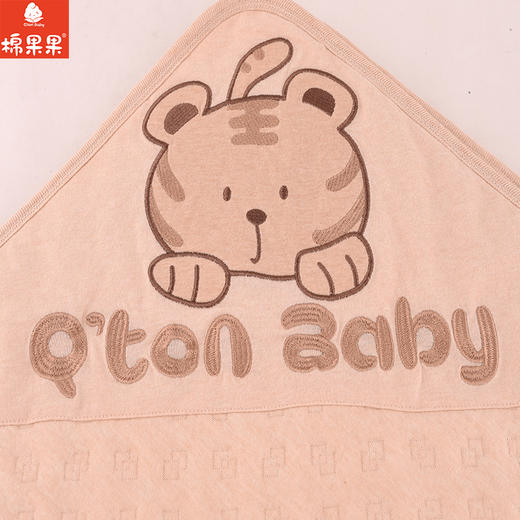 棉果果专柜同款彩棉空气层毯子（100*120cm）M405552600045 商品图2