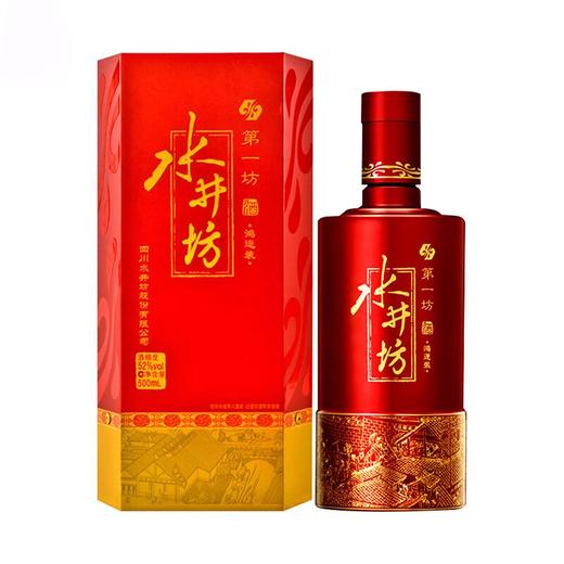 水井坊 ·鸿运装 喜事婚宴用酒 浓香型白酒 52度 500mL 商品图0